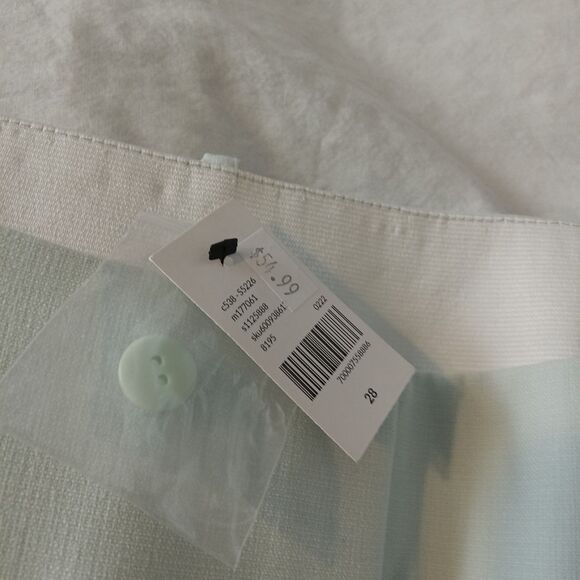 Lane Bryant Pants Womens 28 Light Blue Wide Leg High Rise The Perfect Drape NWT - Picture 4 of 16